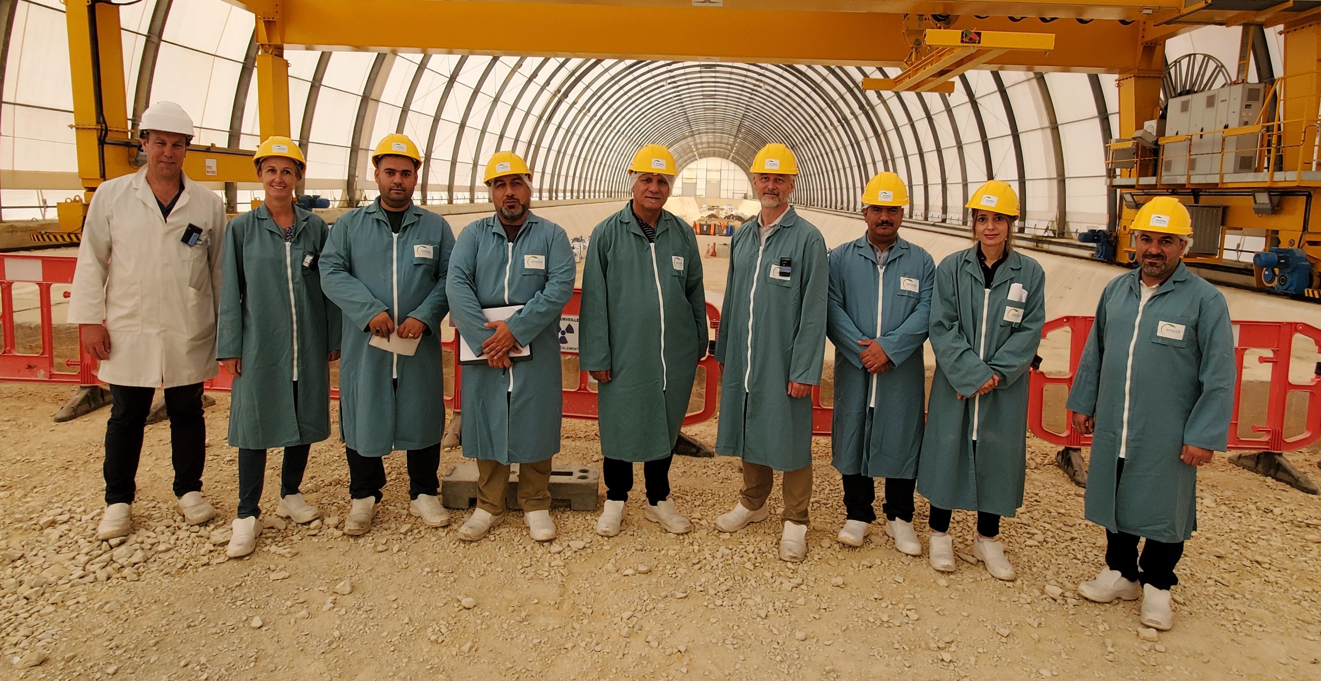 Iraqi Radiation Protection Centre visits Andra