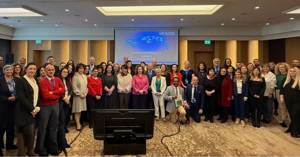 ASNR WHO JEE mission, Albanie December 2025